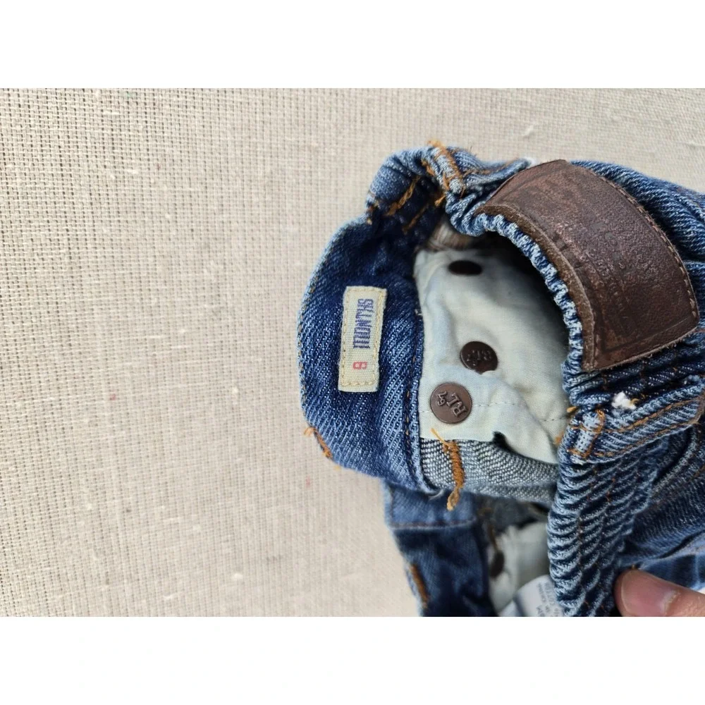 Polo Ralph Lauren Baby Boys 9M Dark Wash Jeans Elastic Waist Denim Pants